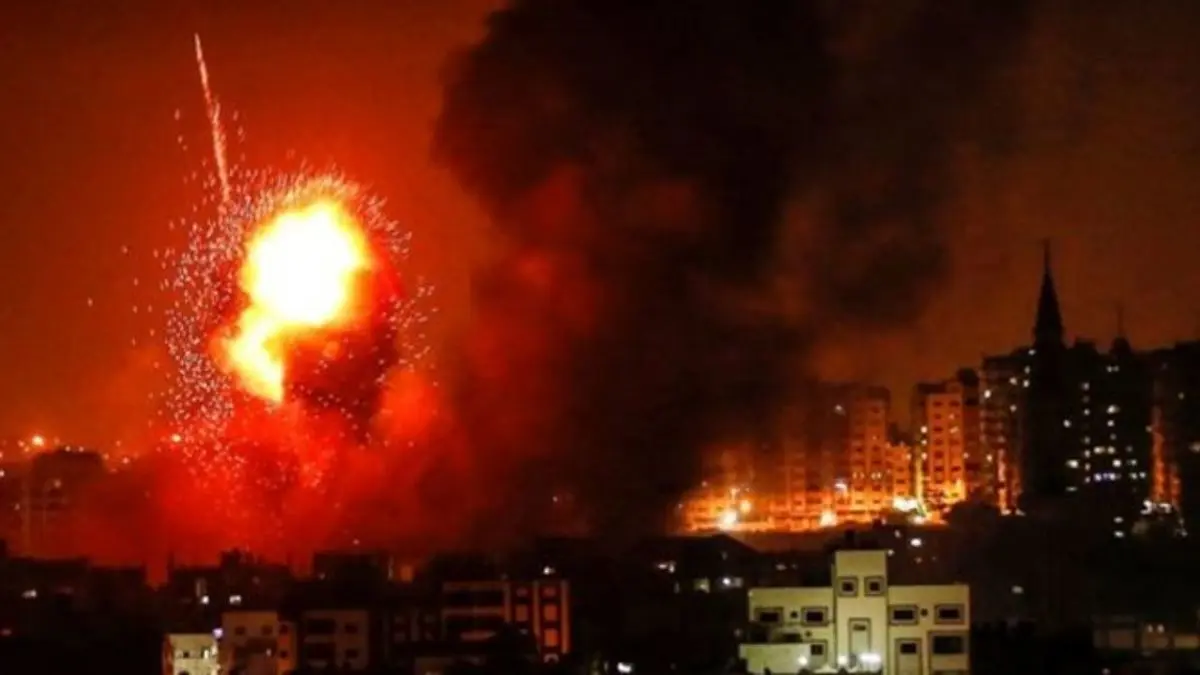 حملات ارتش رژیم صهیونیستی به شمال غزه