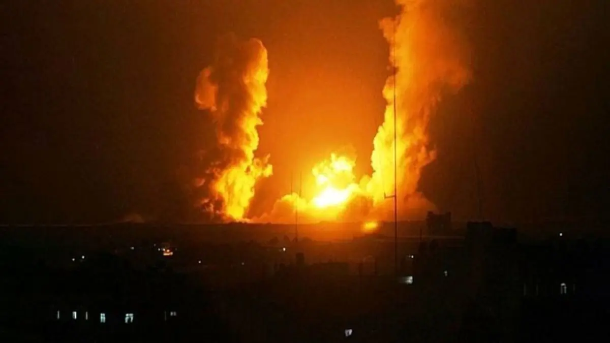 وقوع انفجار در غرب غزه