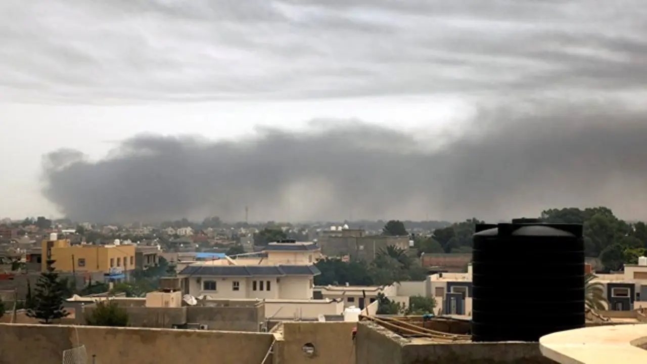 نیروهای حفتر جنوب غربی طرابلس را بمباران کردند