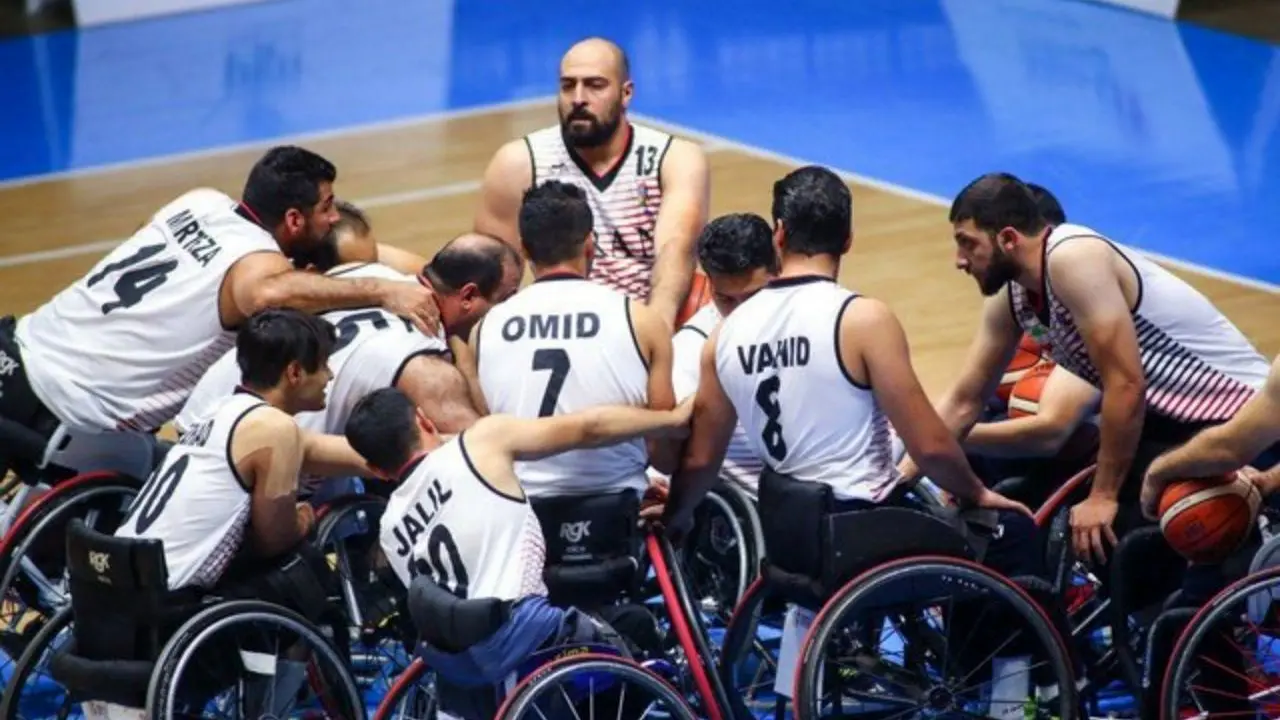 پیروزی بسکتبال با ویلچر ایران مقابل استرالیا