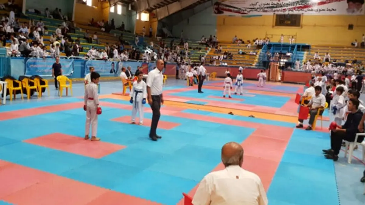 مسابقات کاراته قهرمانی کشور در قزوین آغاز شد