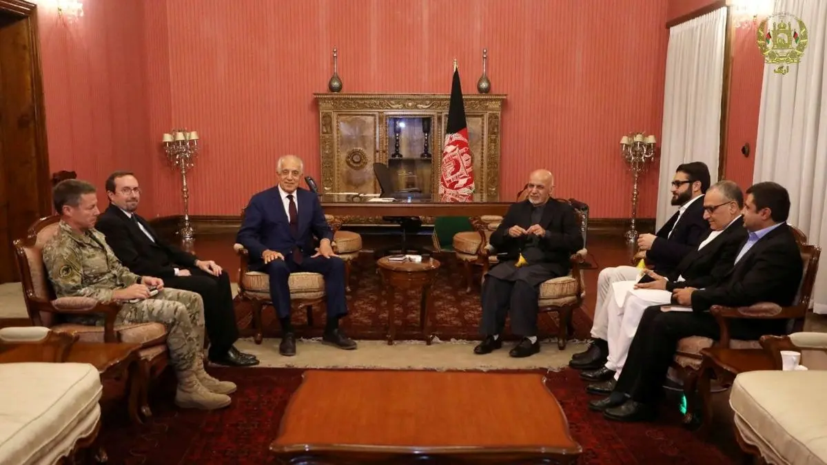 خلیل‌زاد با اشرف غنی در کابل دیدار کرد