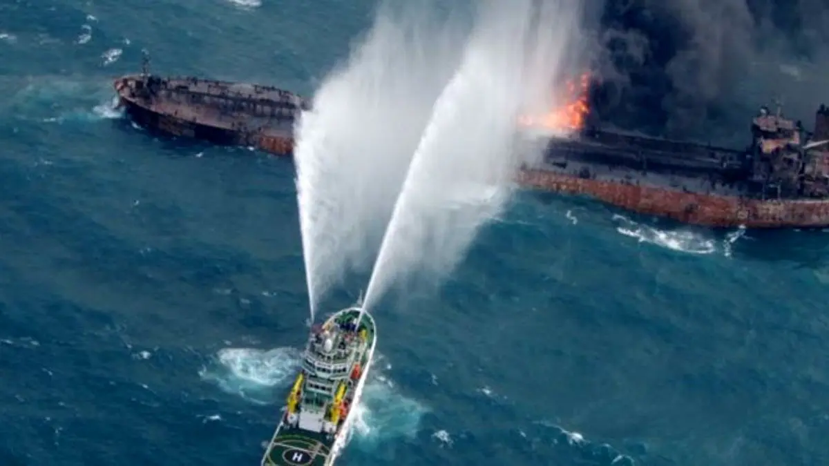 آتش‌سوزی کشتی مسافری در سواحل کالیفرنیا/ کشته شدن 34 نفر