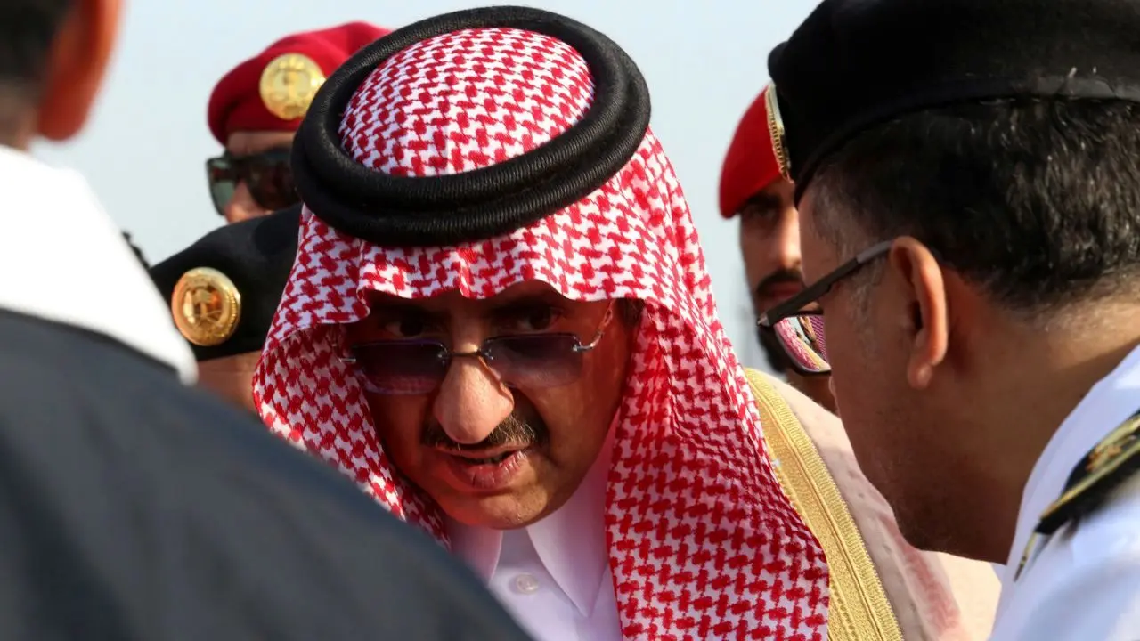 ولیعهد سابق سعودی در انظار عمومی حضور یافت