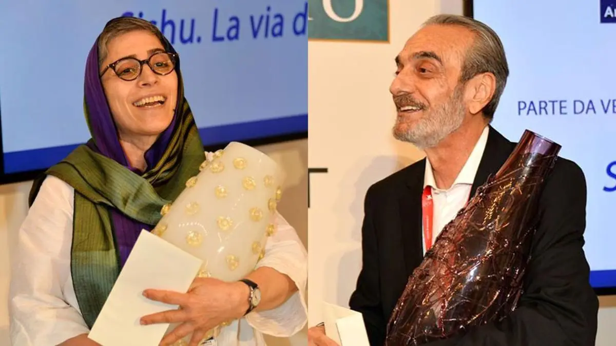 آناهید آباد و همایون ارشادی برنده جایزه «بنیاد بلونلیج» شدند