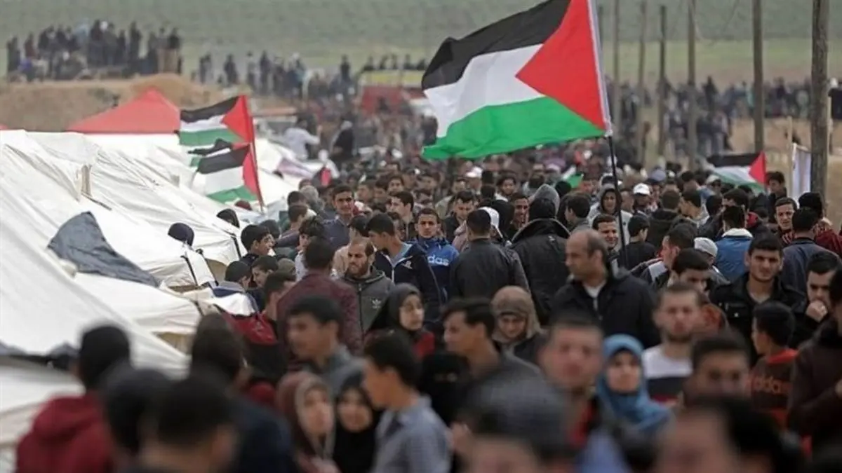 هفتاد و سومین راهپیمایی بازگشت مردم فلسطین آغاز شد