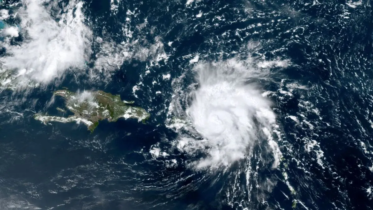طوفان ویرانگر «دوریان» از منظر ایستگاه بین‌المللی فضایی + ویدئو