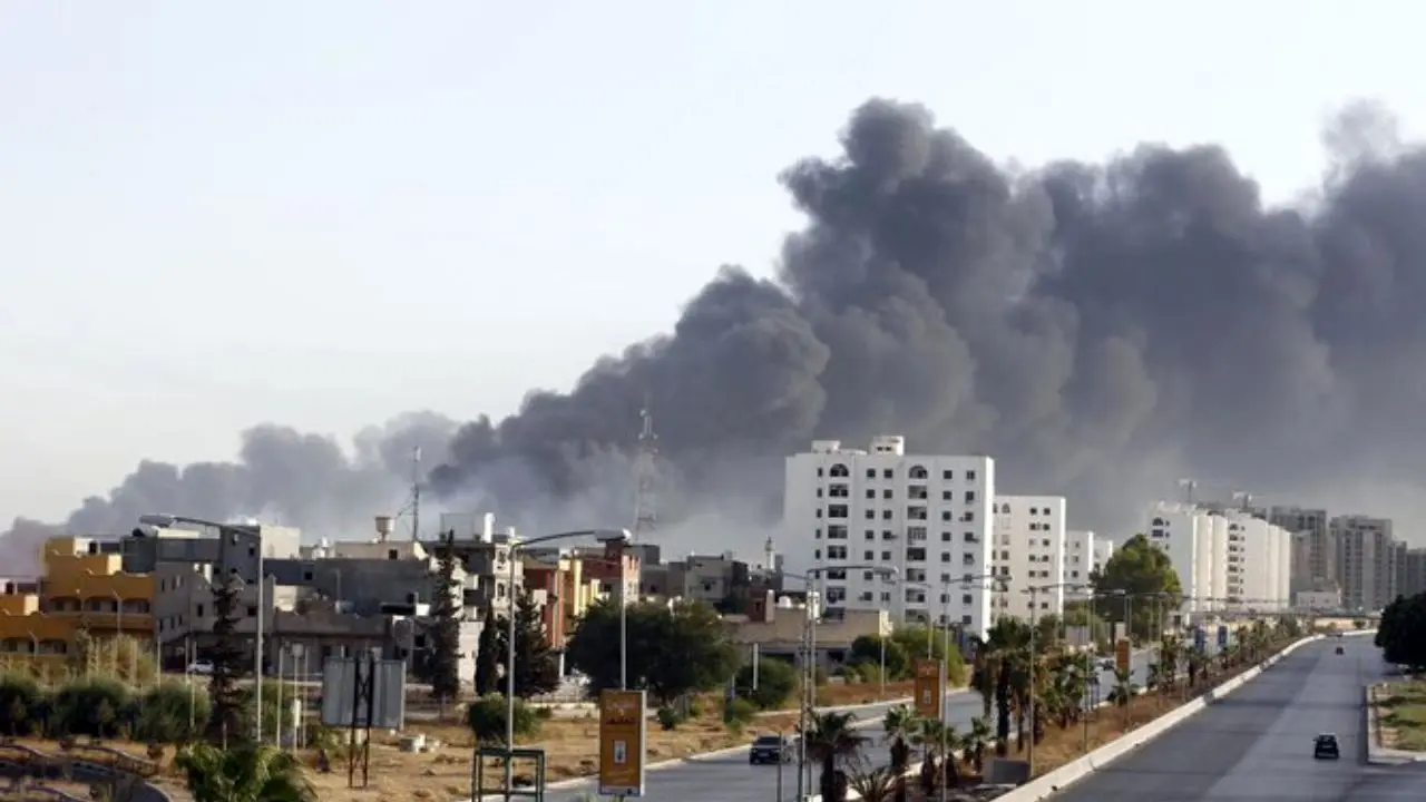 حمله جنگنده‌های خلیفه حفتر به جنوب طرابلس
