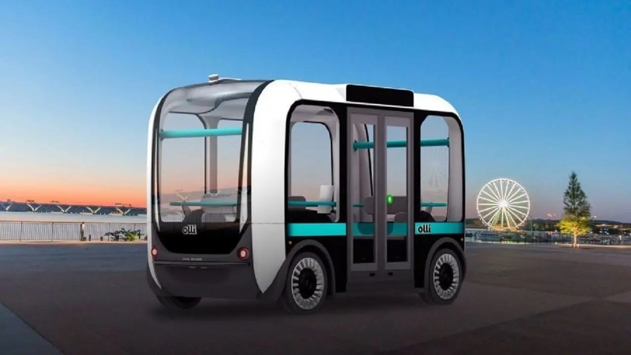 رونمایی از نسل آینده اتوبوس‌های خودران با چاپ 3بعدی