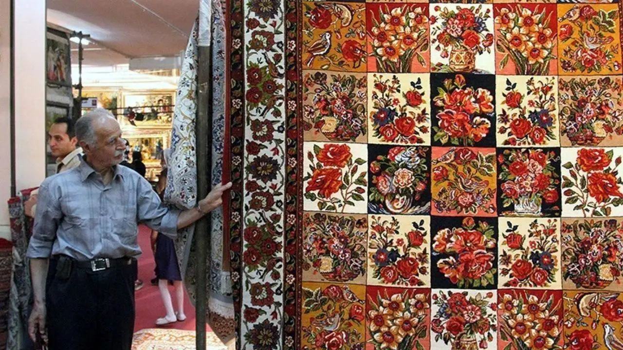 سهم ایران از فرش دستباف دنیا از 80 به 15 درصد کاهش یافته است
