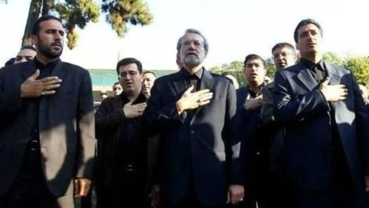 لاریجانی به مقام شامخ شهدا ادای احترام کرد