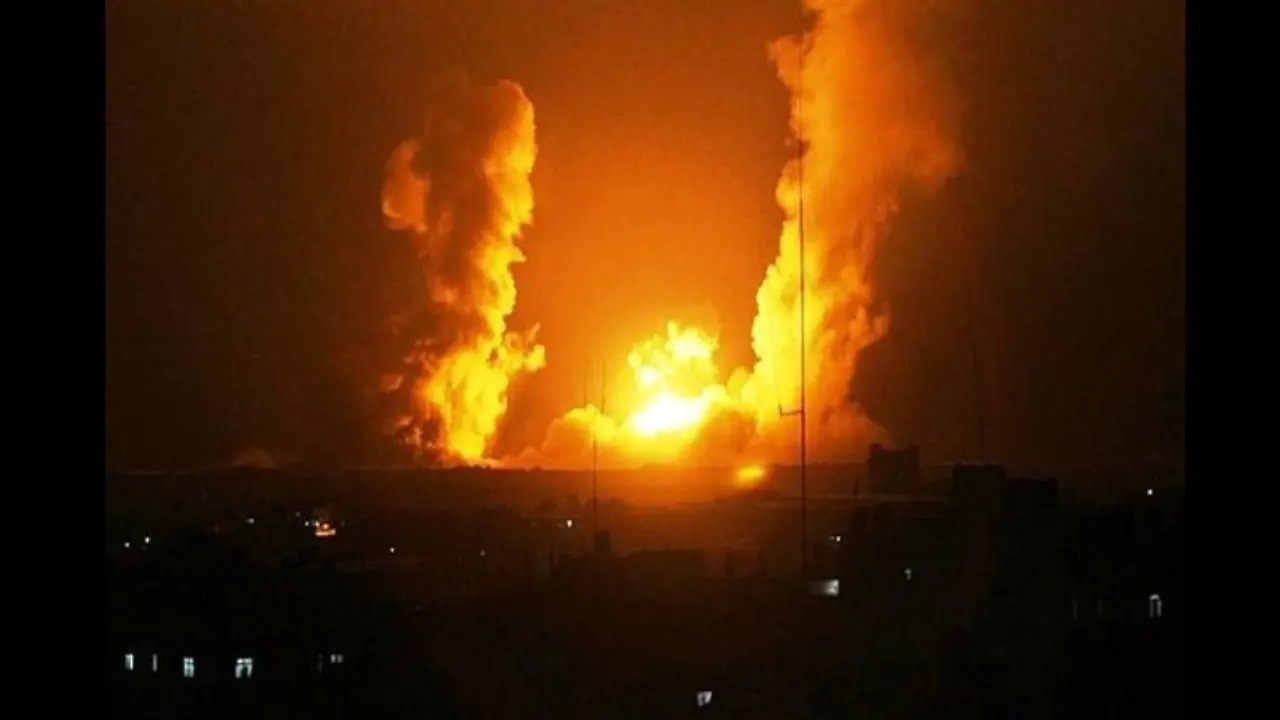 غزه توسط جنگنده‌های رژیم صهیونیستی بمباران شد