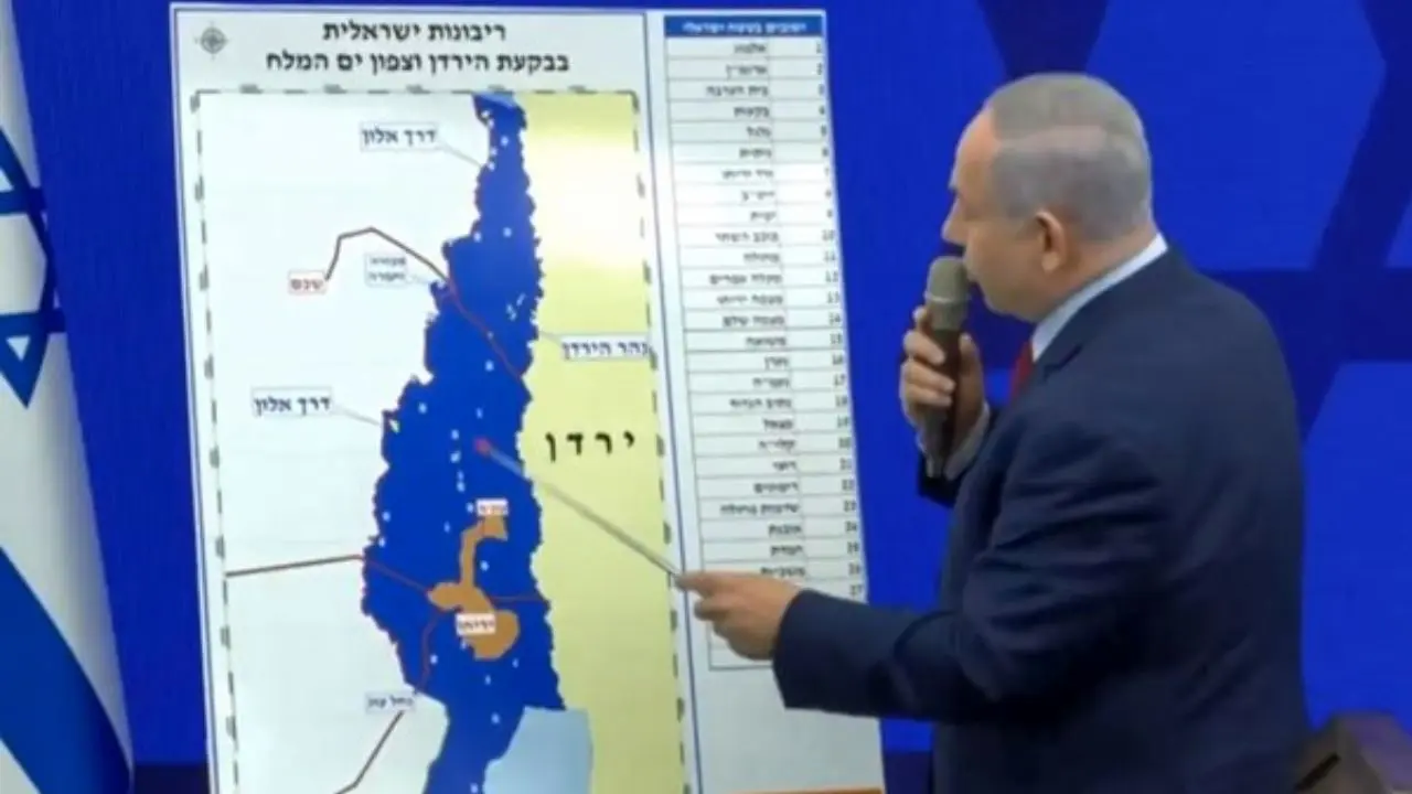 نتانیاهو رسما وعده الحاق کرانه باختری را اعلام کرد