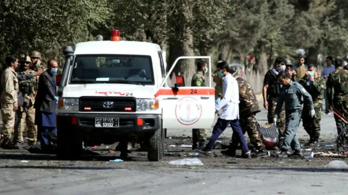 24 کشته و ده‌ها زخمی در انفجار طالبان در نزدیکی تجمع انتخاباتی اشرف غنی
