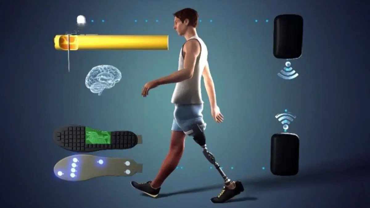 راه رفتن برای معلولان با پاهای مصنوعی جدید آسان می‌شود