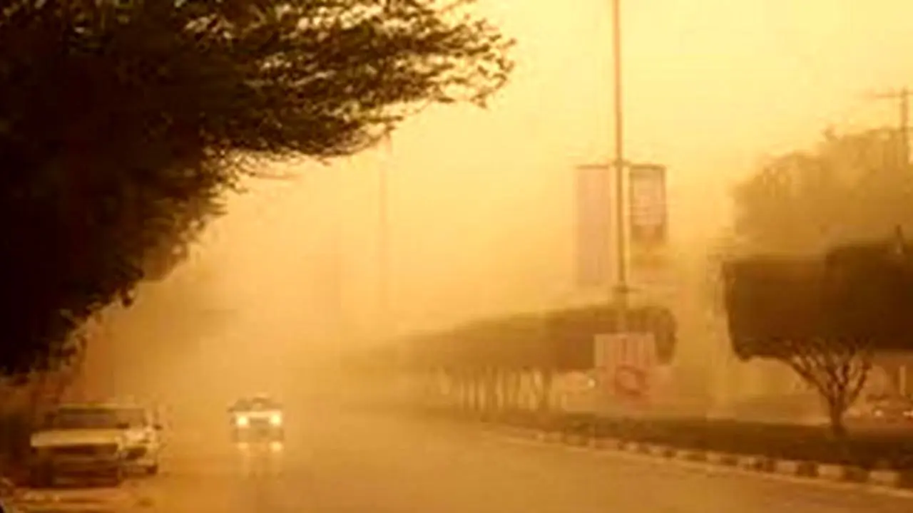 گرد و غبار موقت، خوزستان را فرا می‌گیرد