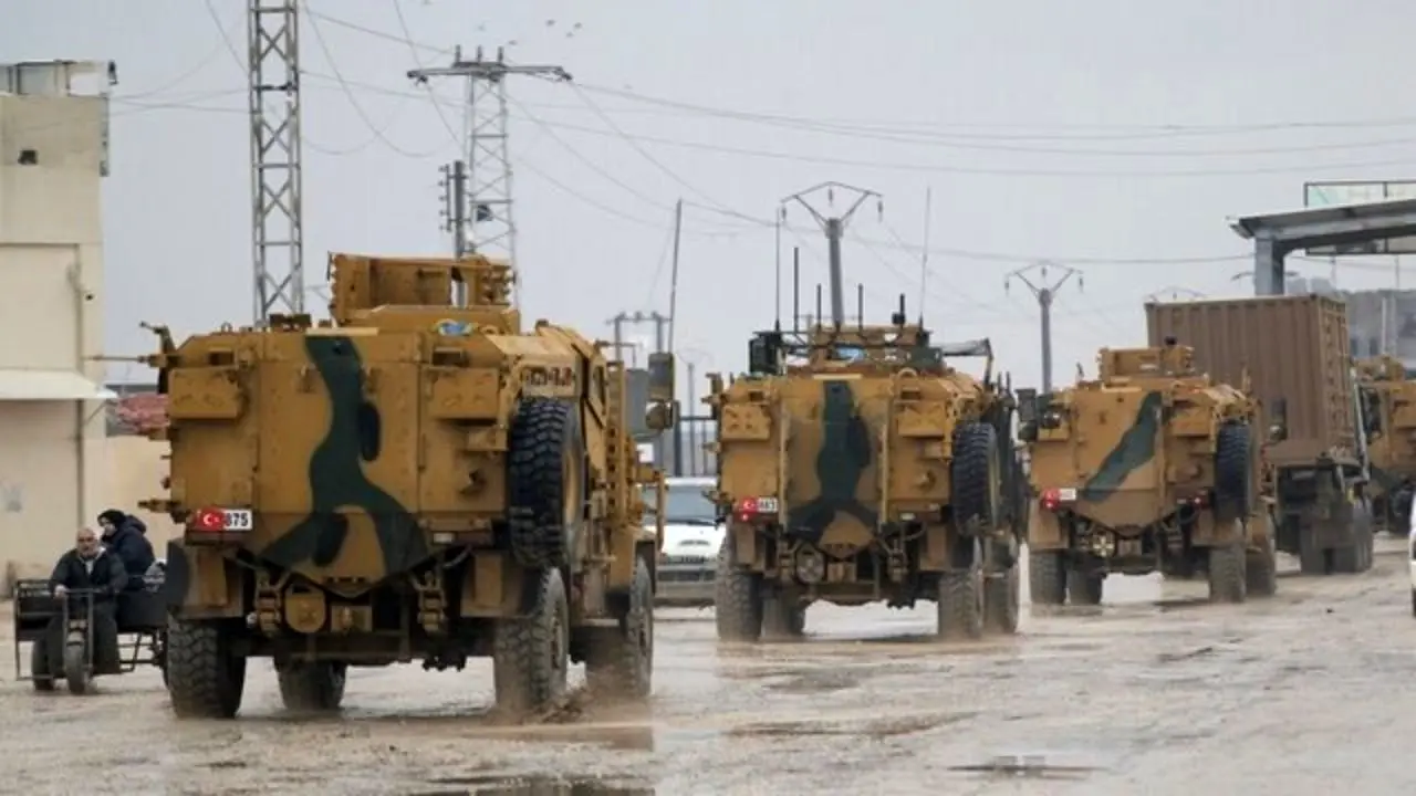 ترکیه تجهیزات نظامی وارد خاک سوریه می‌کند