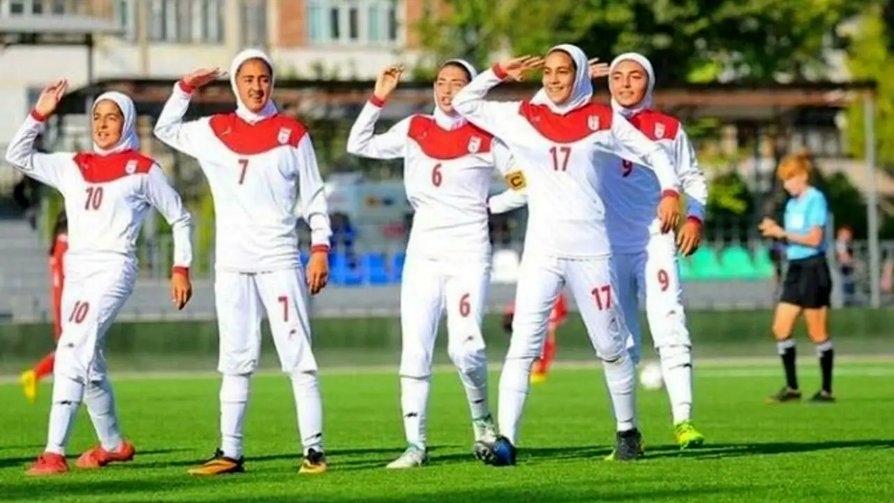 دومین پیروزی دختران فوتبالیست ایران در تورنمنت کافا