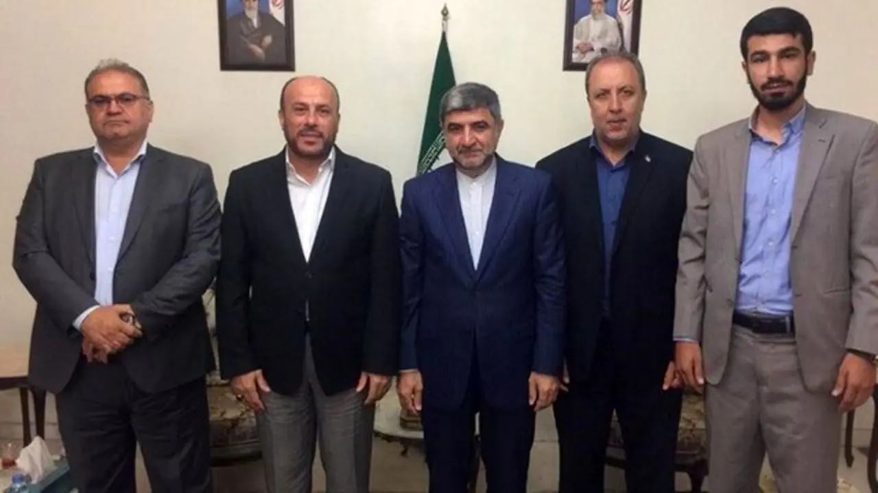 دیدار سفیر ایران در لبنان با نماینده حماس در این کشور