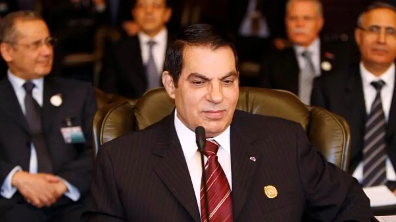 مراسم خاکسپاری دیکتاتور سابق تونس در مدینه برگزار شد