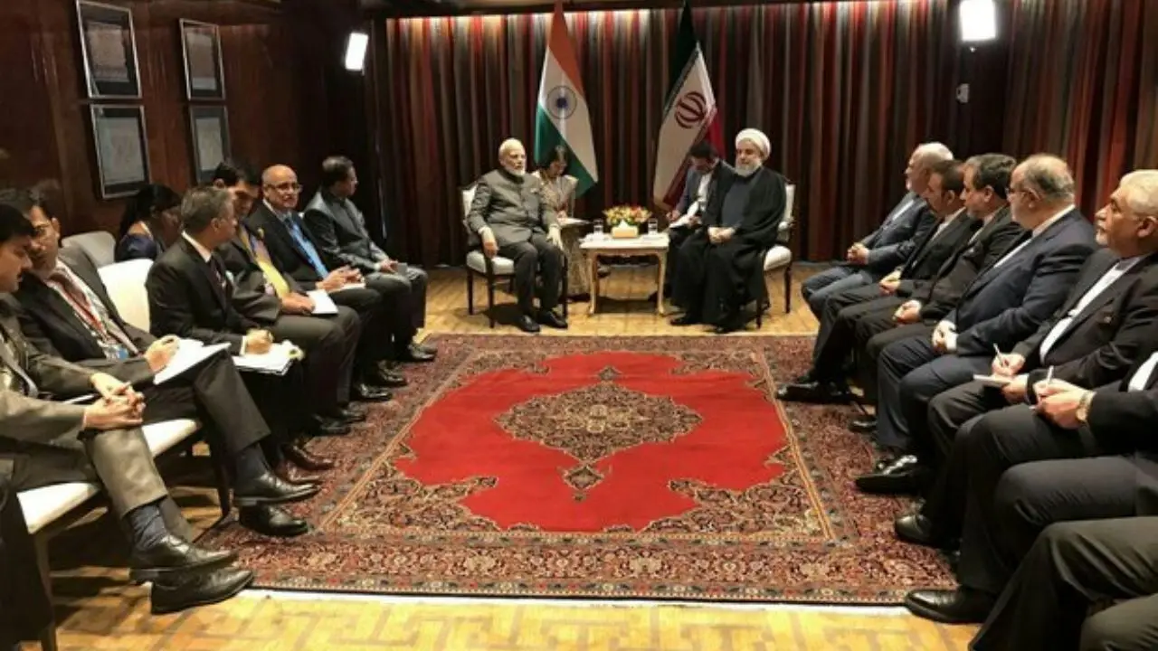 روحانی با نخست وزیر هند دیدار کرد