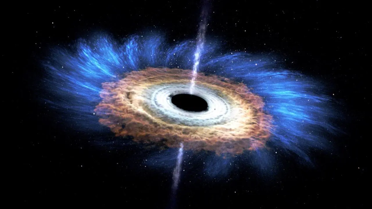 «ناسا» سیاهچاله معروف را شبیه‌سازی کرد