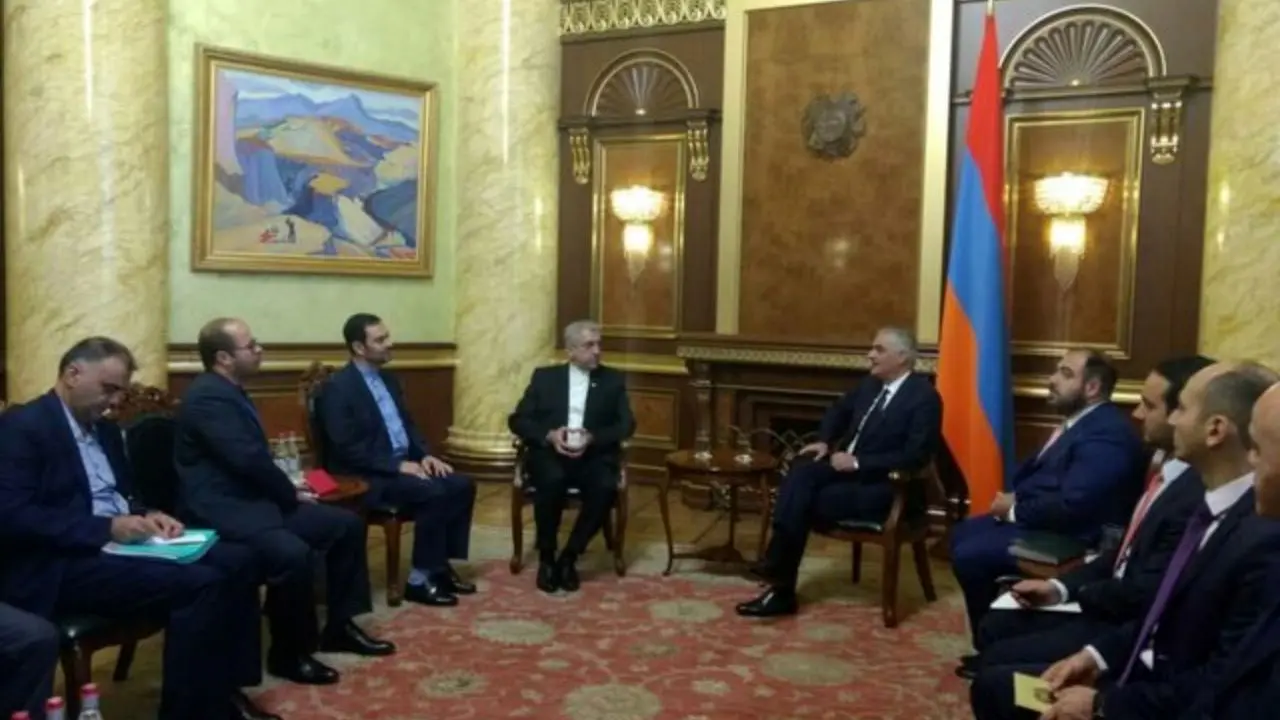روسای کمیسیون مشترک همکاری‌های اقتصادی و تجاری ایران و ارمنستان دیدار کردند