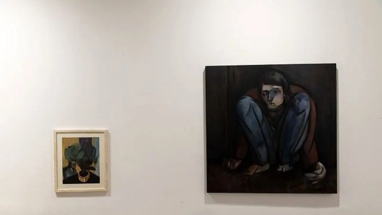 آثار علی دالوند در خانه هنرمندان نمایش داده می‌شود