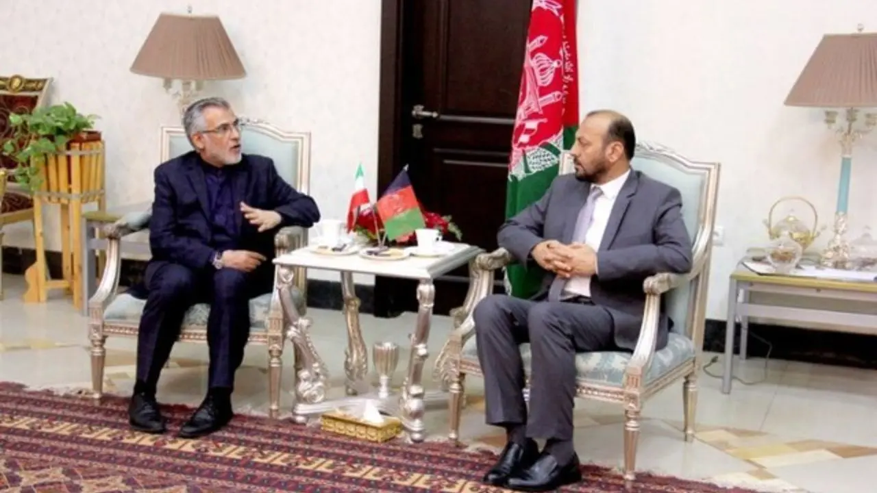سفیر ایران در کابل با والی بلخ دیدار کرد