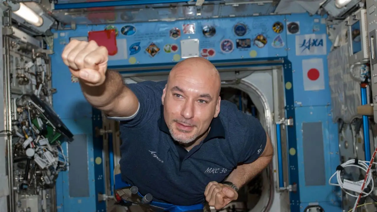 ارسال پیام نخستین فضانورد ایتالیایی برای «سازمان ملل» + ویدئو