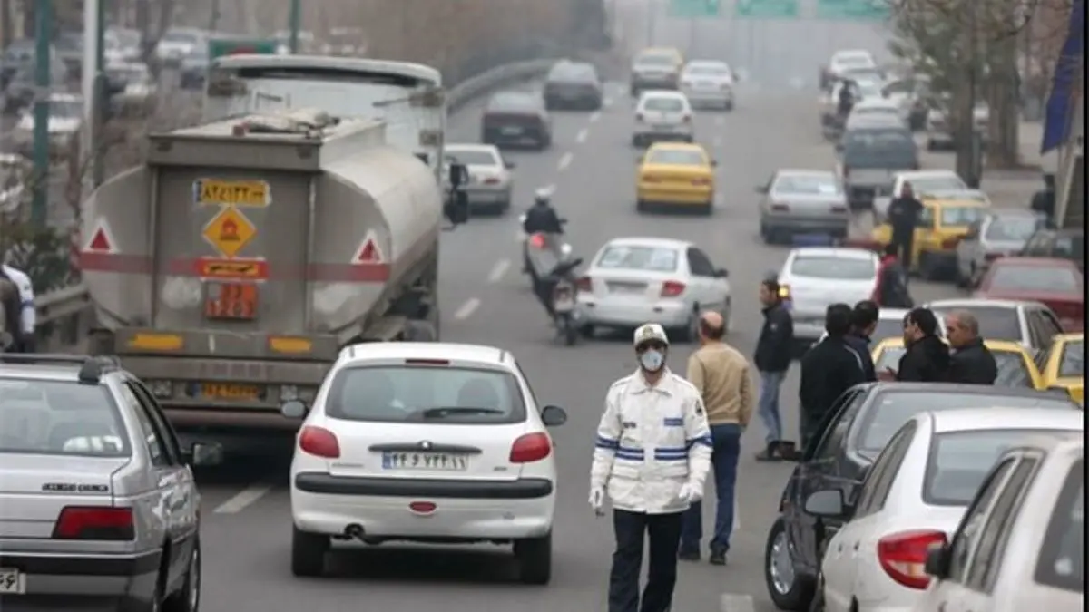 کاهش 14 درصدی تولید آلاینده‌ها با اجرای طرح ترافیک جدید