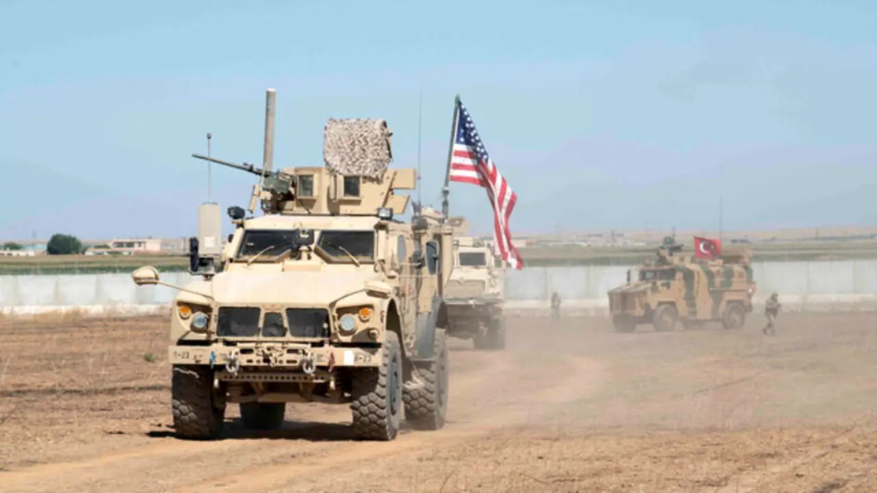50 نیروی آمریکایی استان حسکه را به مقصد عراق ترک کردند