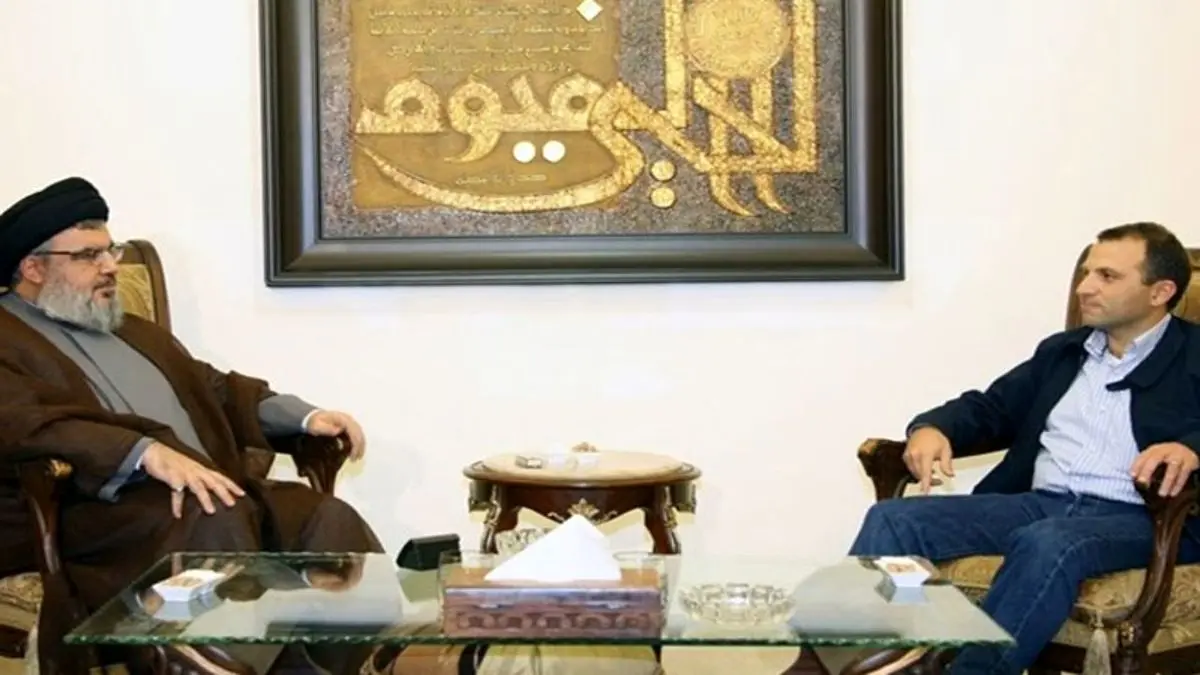 وزیر امور خارجه لبنان با دبیرکل حزب‌الله دیدار کرد