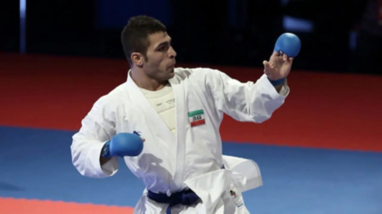 کاپیتان تیم ملی کاراته مردان فینالیست شد