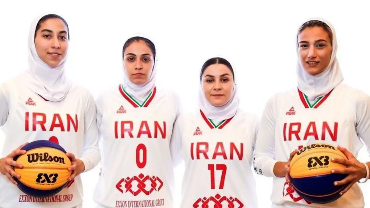صعود بسکتبال سه نفره دختران ایران به جایگاه هفتم دنیا