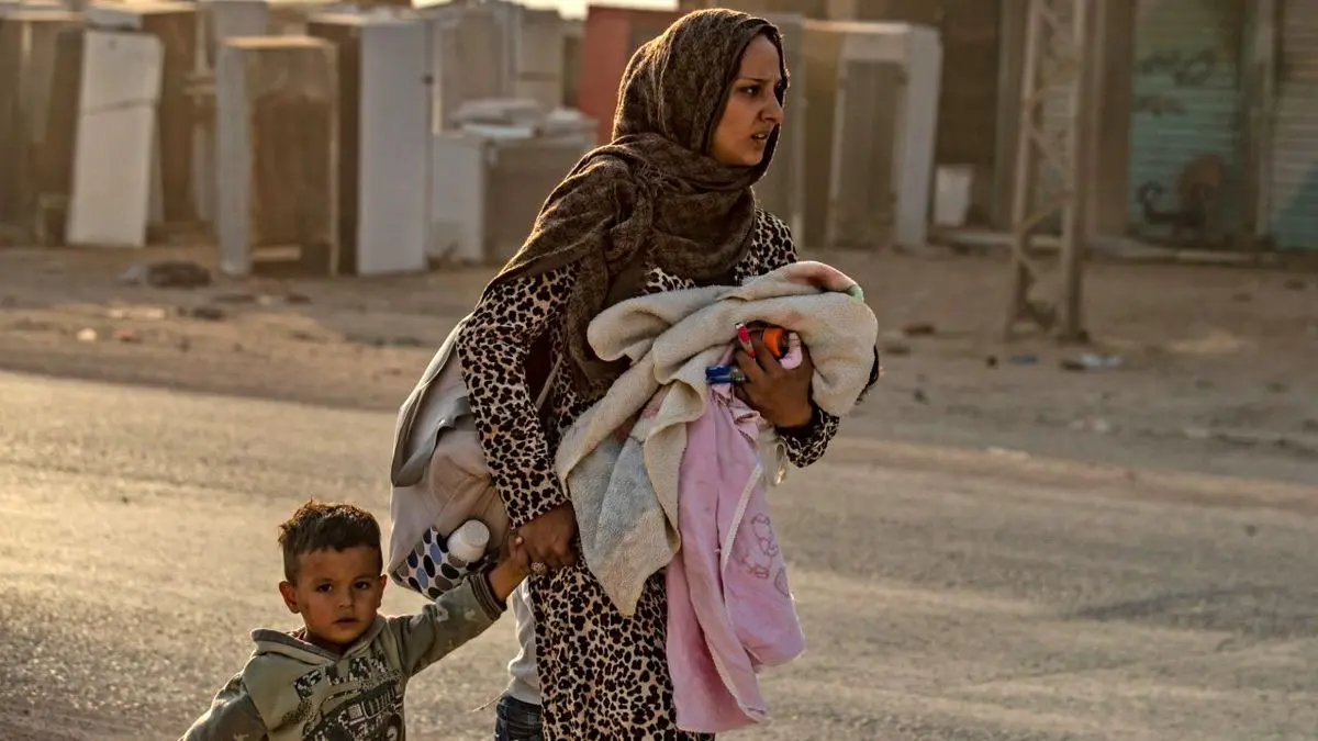 بیش از 100 هزار نفر در شمال سوریه بی‌خانمان شدند