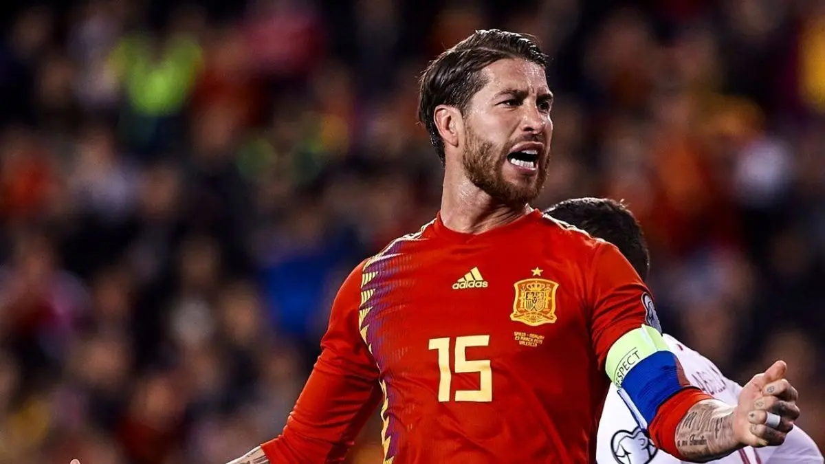 راموس رکورد بازی ملی در تیم اسپانیا را شکست