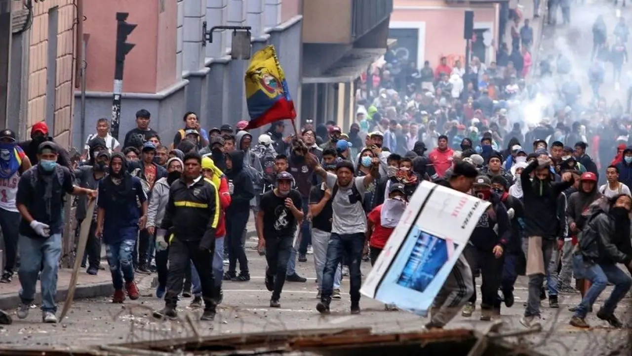 منع آمدوشد در پایتخت اکوادور