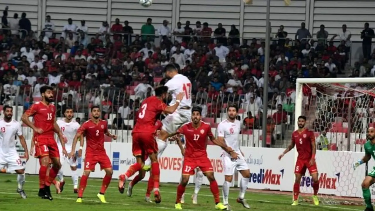 واکنش بازیکنان بحرین پس از پیروزی در مقابل ایران
