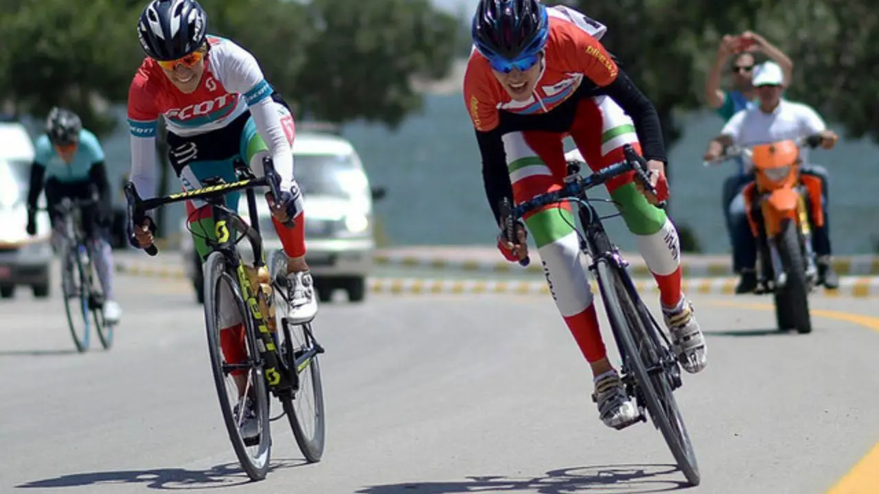 دختر دوچرخه سورار ایرانی لژیونر شد