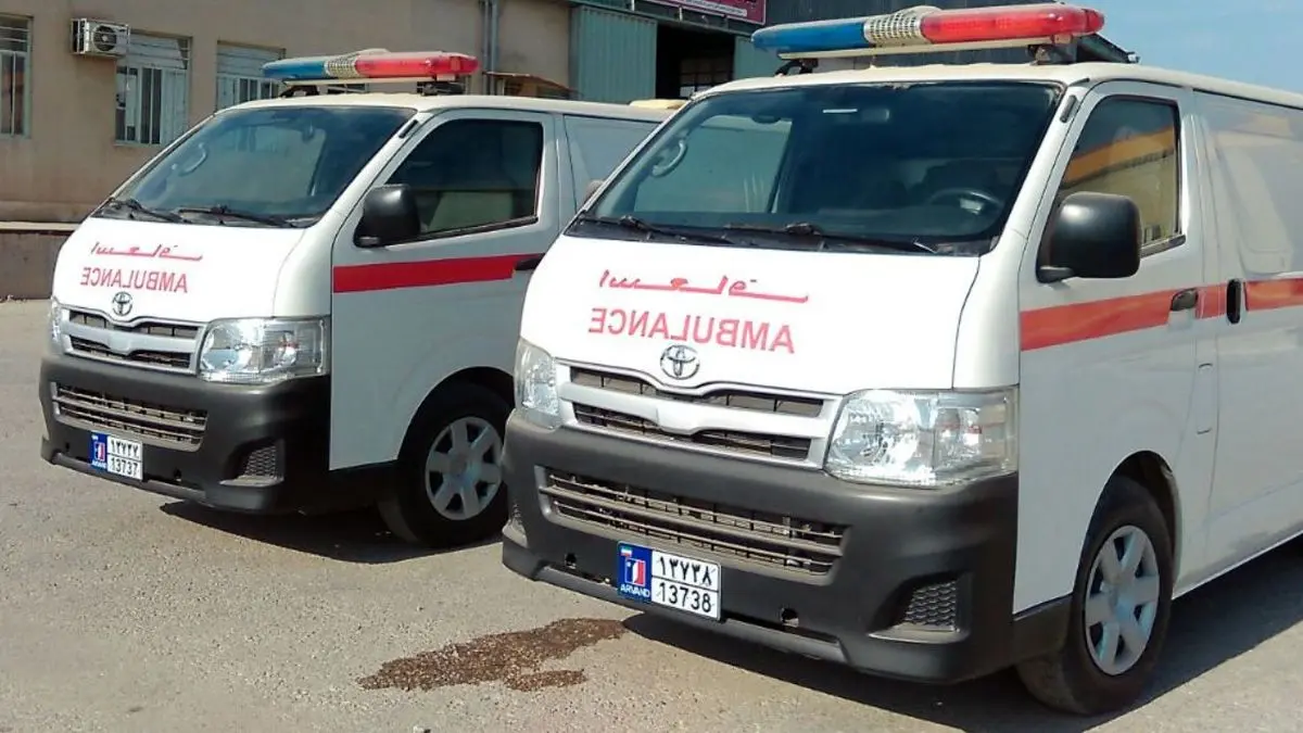 اعزام دو دستگاه آمبولانس و یک فروند بالگرد به مناطق زلزله‌زده هرمزگان