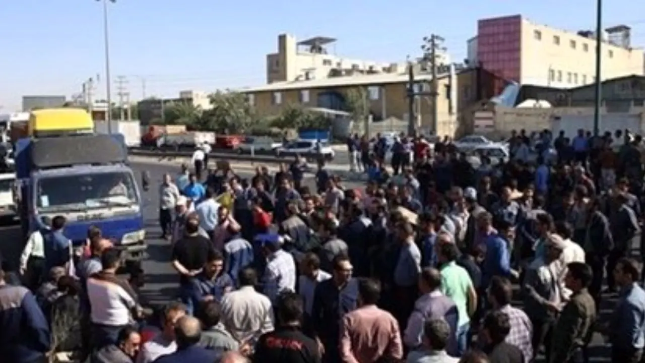 21 کارگر معترض آذرآب اراک دستگیر شدند