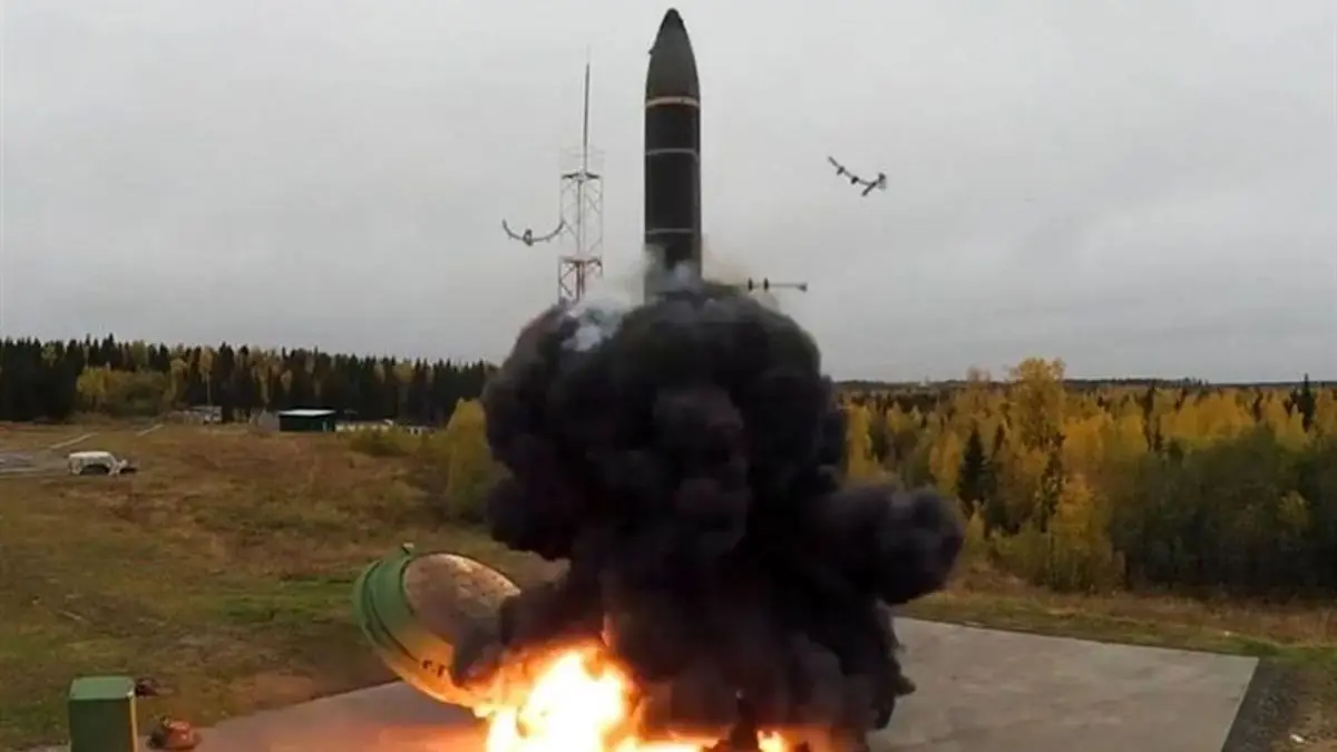 وزارت دفاع روسیه از پرتاب ناموفق یک موشک بالستیک خبر داد