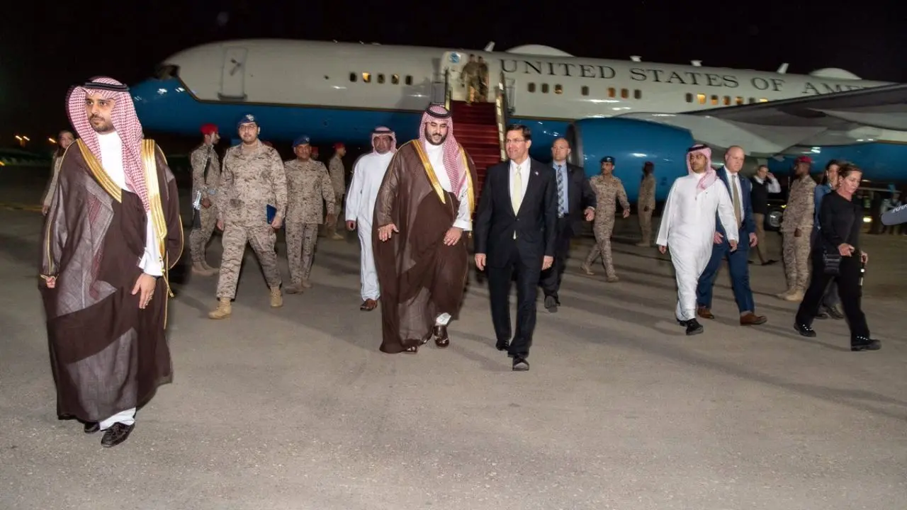 وزیر دفاع آمریکا با معاون وزیر دفاع سعودی در «ریاض» دیدار کرد