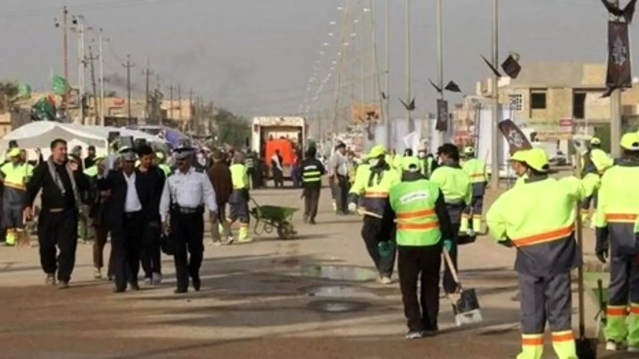 جمع آوری 73 هزار تن زباله از مسیر اربعین توسط شهرداری تهران