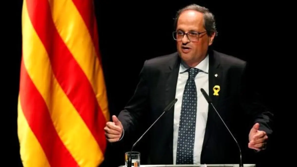 رهبر کاتالونیا برای مذاکره با اسپانیا اعلام آمادگی کرد
