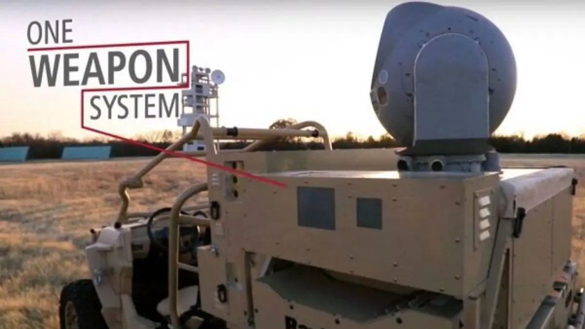 ارتش آمریکا به سلاح لیزری ضدپهپاد مسلح شد
