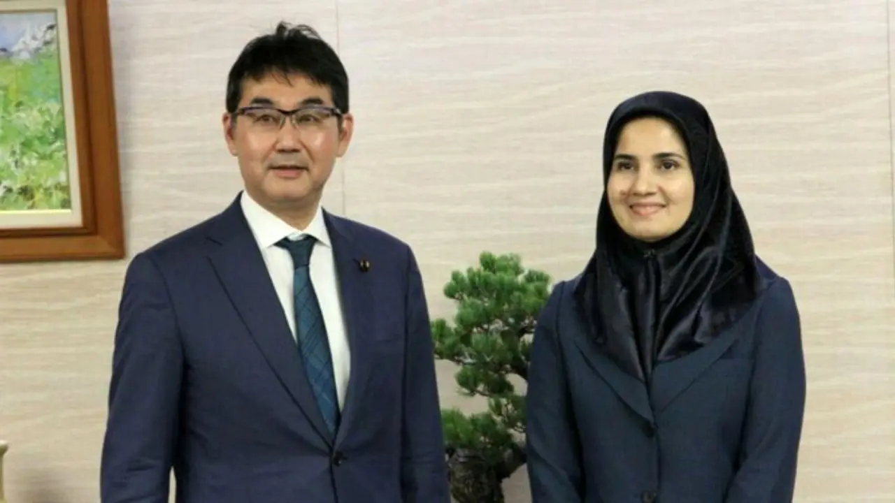 دیدار جنیدی با وزیر دادگستری ژاپن