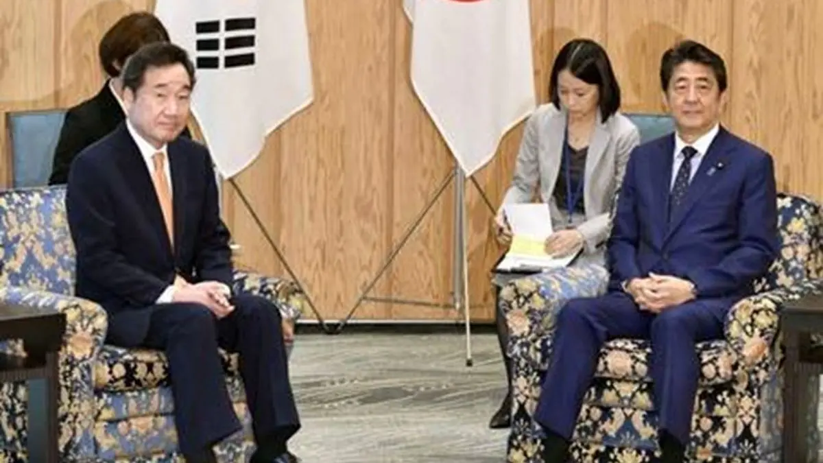 نشست شینزو آبه با نخست‌وزیر کره‌جنوبی؛ "روابط این‌گونه باقی نماند"