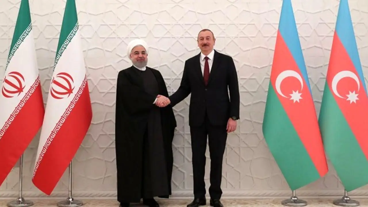 روحانی با رئیس‌جمهوری آذربایجان دیدار کرد